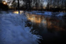 Winter sunset ... 9 / **********************