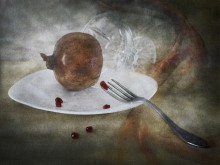 With a fork ... / ............................