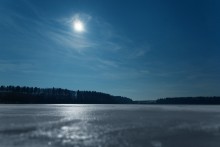 Full Moon. Night in full swing. / ***