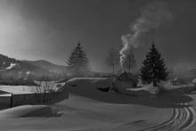 Dawn with smoke ... / ----