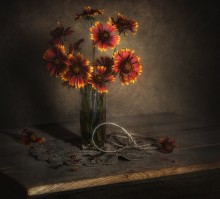 Piece of the sun on the table ... / ...