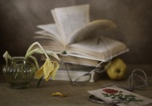 Falling leaves, wilted bouquet desires .... / ...........