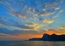 Sudak bei Sonnenuntergang / ***