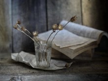 Mit Trockenblumen ... / .................