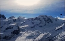 Above the glacier / ***