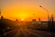 City sunset / ***