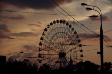Warm evening Moscow / ***