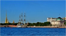 On the Neva River, St. Peterburg_iyun 2014 / ***