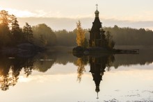 Church of St.. Andrew the Apostle on Vuoksa. / ***