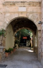 on the streets in Chania. / ***