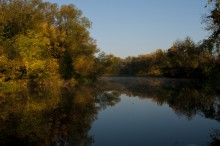Autumn. Morning. River. / ...