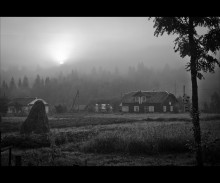 Dorf im Nebel / ***