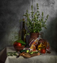 With the scent of lemon balm ... / ...