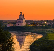 "Warm summer vecher.Suzdal" / ***