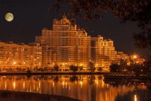 At night in the city / ***