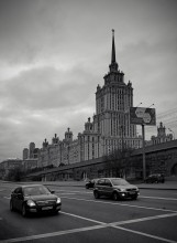 Walk in Moscow (photography on Stalin skyscrapers) / ***
