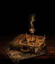 book reader Leonardo da Vinci (joke) / ***