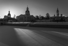 Winter evening in the suburb Rogozhskoy / ***