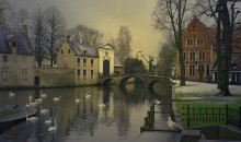 Winter in Bruges. / ***