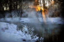 Christmas sunset ... 3. / ***