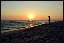 Sunset hours. / ...