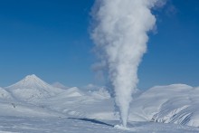 Winter on the volcano / ***