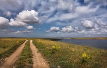 The road in the summer / ***