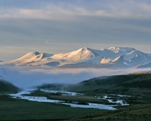 Sunrise on the Ukok. / ***