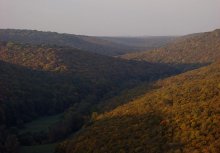 Evening shadows covered the valley / ***