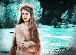 Winter Princess in the summer heat. / ...