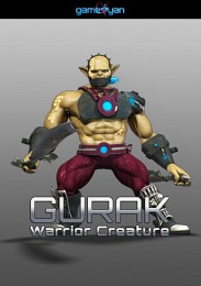 3d modeling Gurak Warrior creature character / ***
