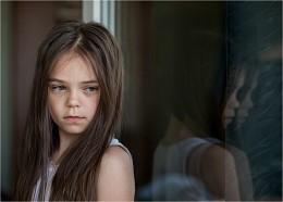 Portrait mit Reflexion / ***
