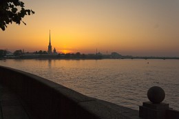 The Petersburg landscape with sunrise / ***