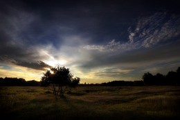 Juni Sonnenuntergang ... / ***