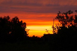 Sonnenuntergang nach regen / ***