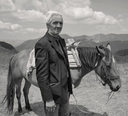 about mountain cab ... and tired horse / ***