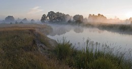 Dämmerung auf dem Neman / ***
