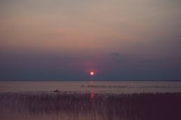 Sunset over NAROCH / ***