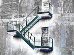 Friday ladder / no way in - no way out