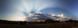 Evening obalaka over Karaby / ***
