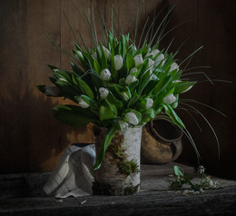 When the soul of spring - and autumn blooming tulips :)) / ...
