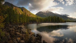 Morning on the lake ... / ***