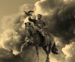 Vitebsk. Monument to the great Lithuanian Prince Olgerd (1296-1377 biennium). / ***