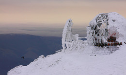 Shelter "Wanderer", winter / ***