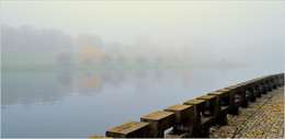 Nebelhafte Strand- / ***