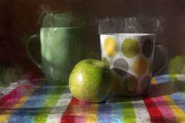 * tea with apple * / ***