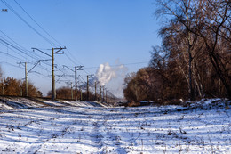 Der Winter begann. / Begann Winter. / Sony ILCE-6000 lens SEL50 F/2.5 ISO 100