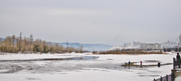 Krasnoyarsk. Quay. / ***