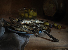 With olives / ***