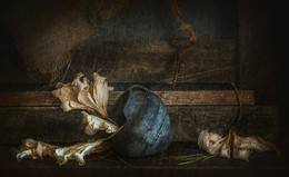From the series "Time of leaving things ..." "But as time passed, and the old, and glohla ..." (Boris Pasternak) / ...